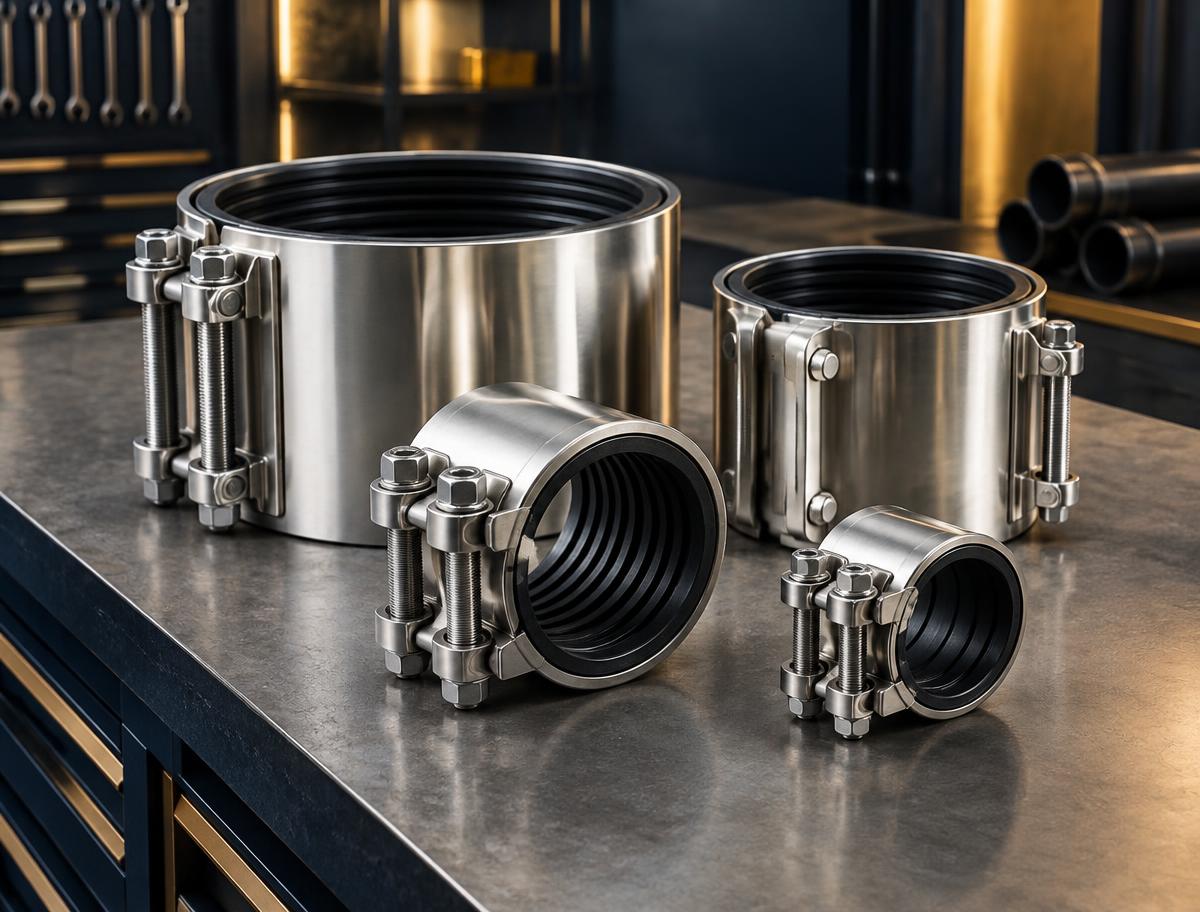 Stainless Steel Rubber Repair Clamps supplied in UAE